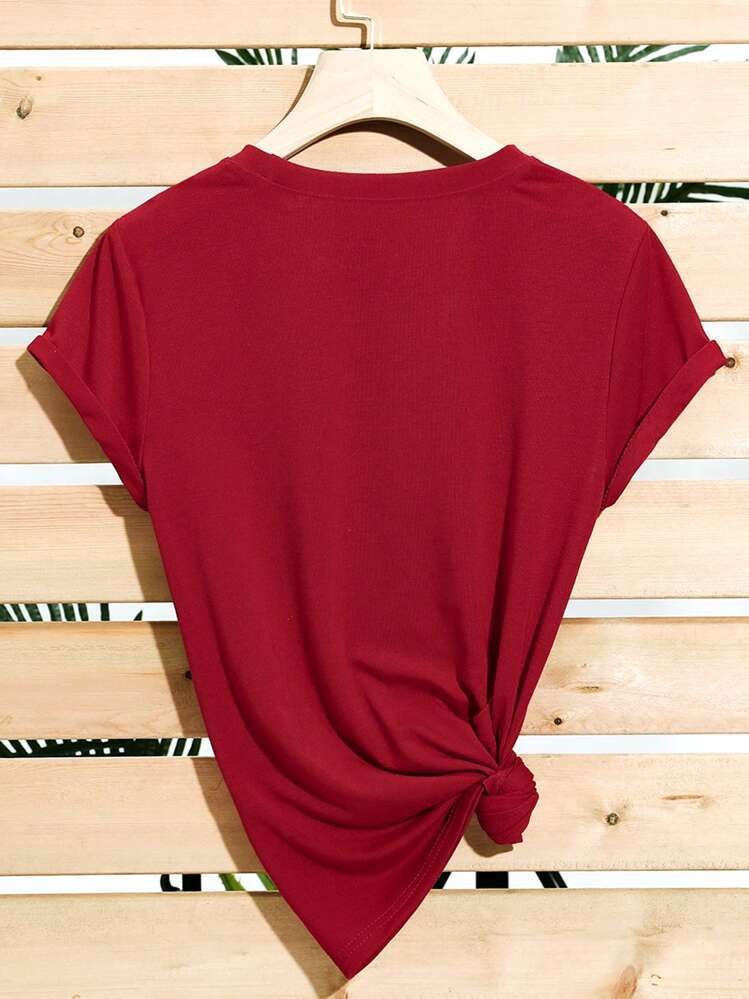 Slayr Women's Summer Casual Short Sleeve T-shirt